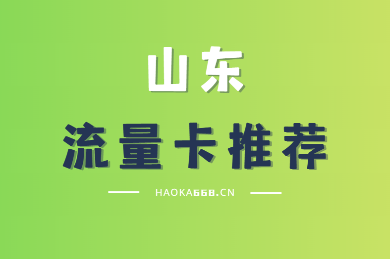 [山东]2026年(最新)便宜流量卡推荐，正规渠道运营商审核发货，免费申请