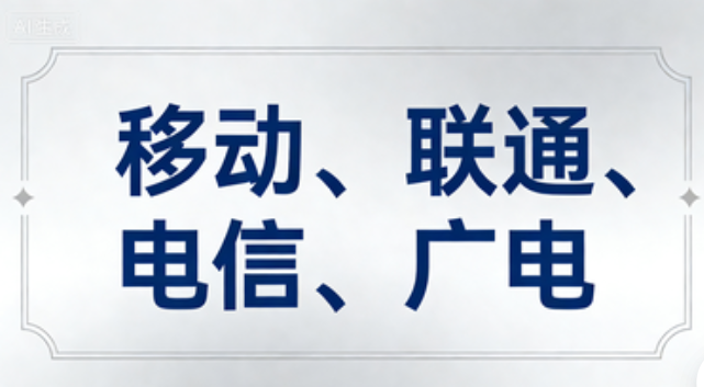 移动、联通、电信、广电哪个信号稳定？一文看懂四大运营商核心区别