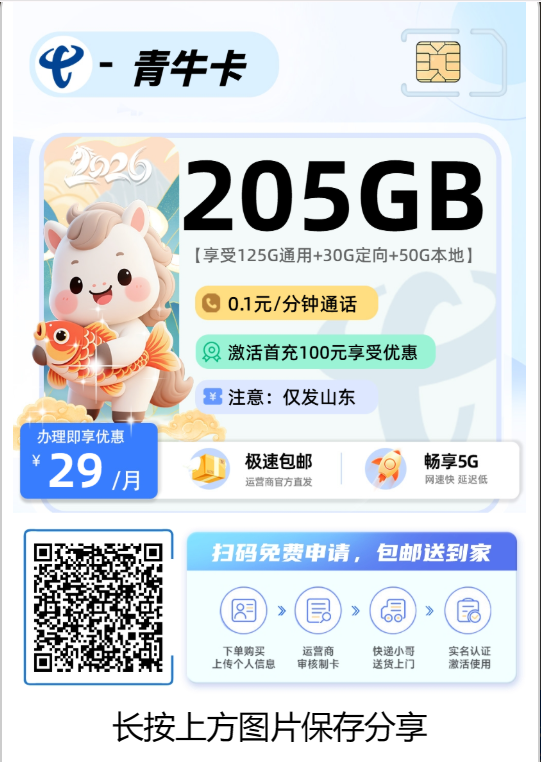 山东有哪些高性价比的流量卡推荐?这5款必看!