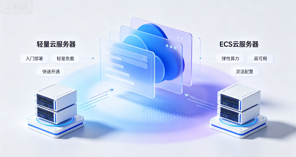 轻量云服务器与ECS服务器有什么区别，一文带你了解